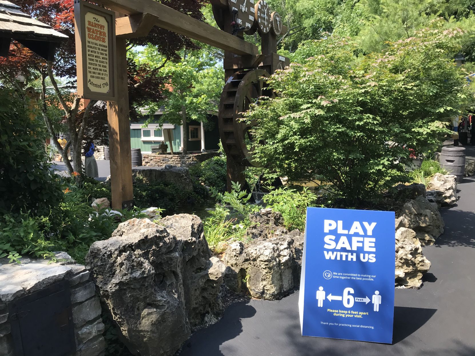 Social Distancing at Silver Dollar City